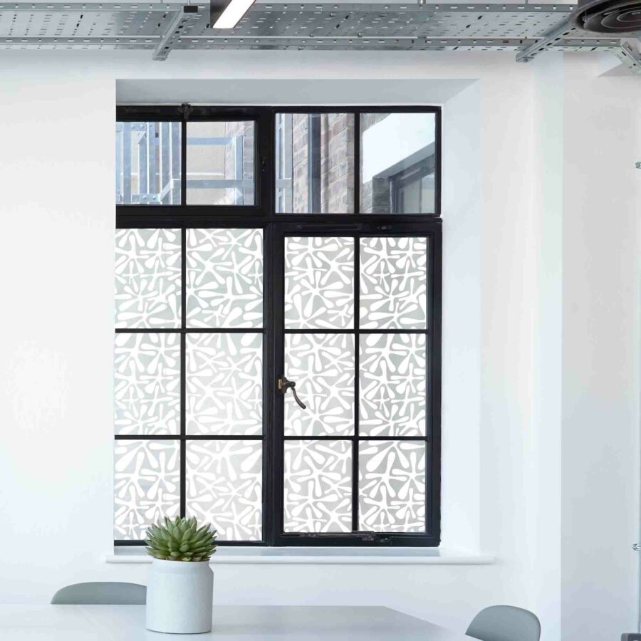 Amoeba wh Privacy Window Film