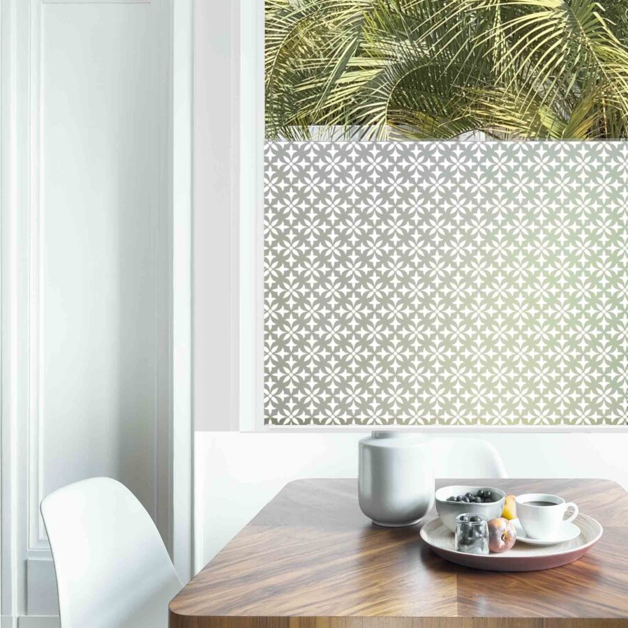 Fleur wh Privacy Window Film