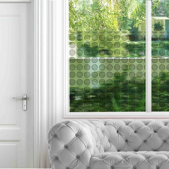 Coco blk Privacy Window Film