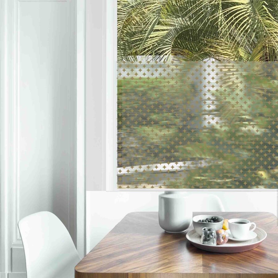 Diamonds tof Privacy Window Film