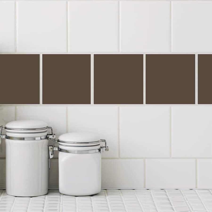 Chocolate Tile Decals