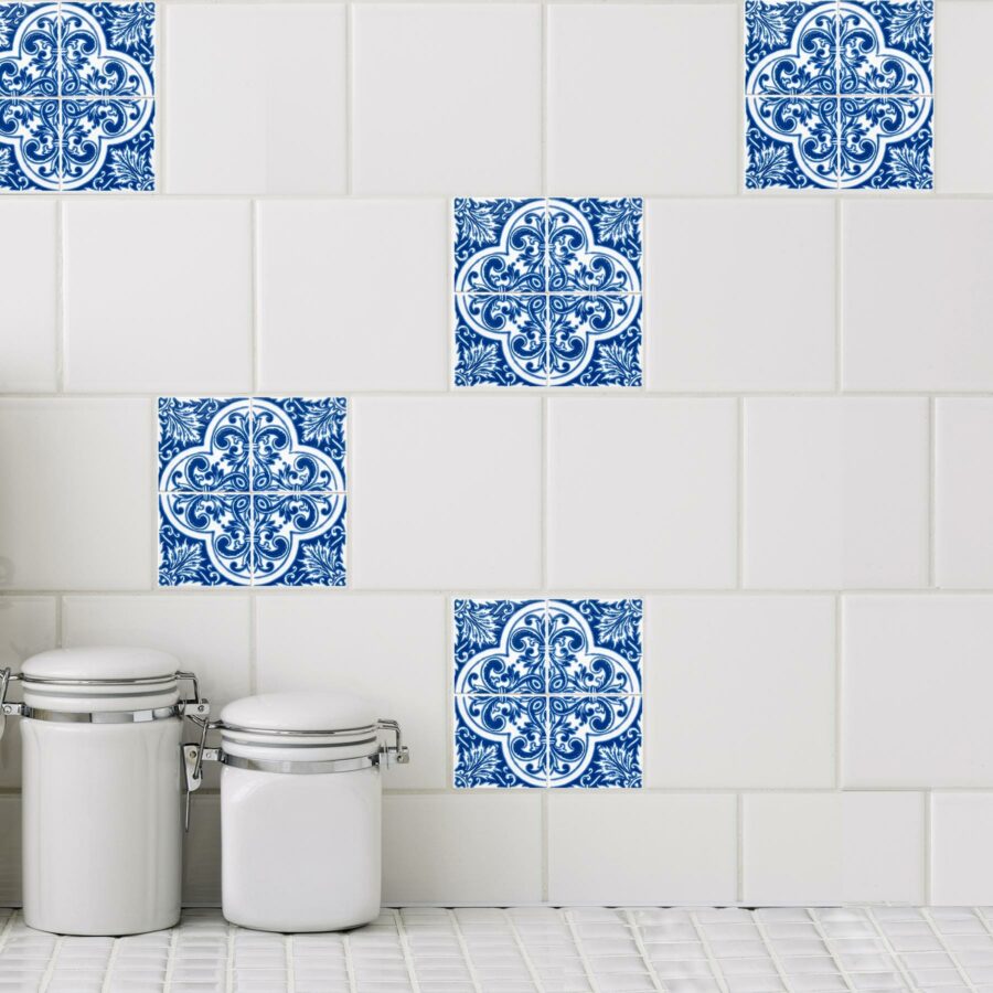 Tile Stickers are the #1 Best Makeover for Baths or Kitchens