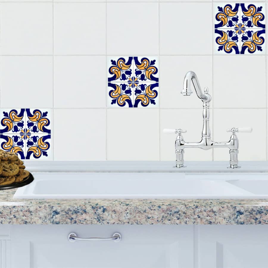 Moroccan Mosaic Tile Decals