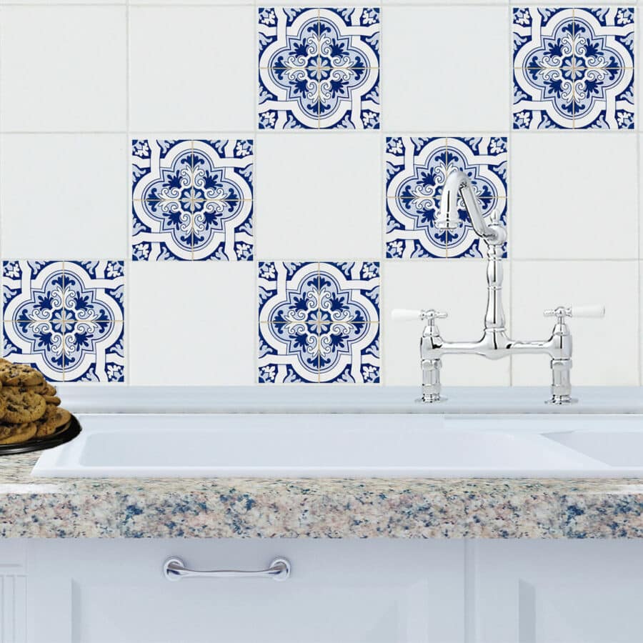 Fes Moroccan Mosaic Tile Decals