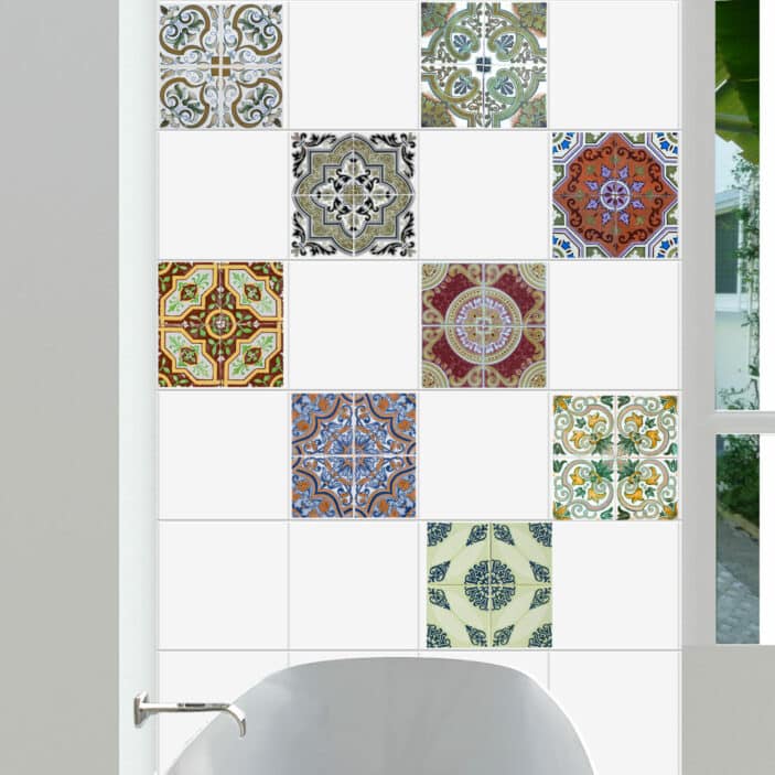 Jardin Collection Tile Decals