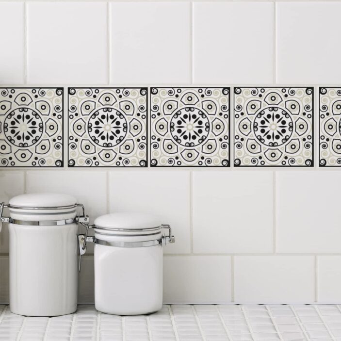 Victorian Beach Tile Decals