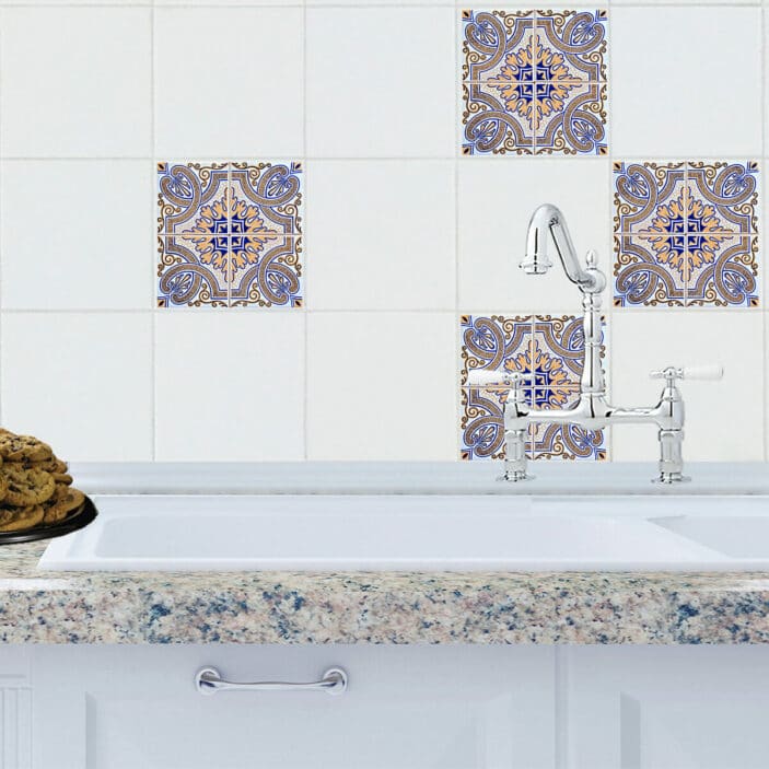 Zagora Moroccan Mosaic Tile Decals