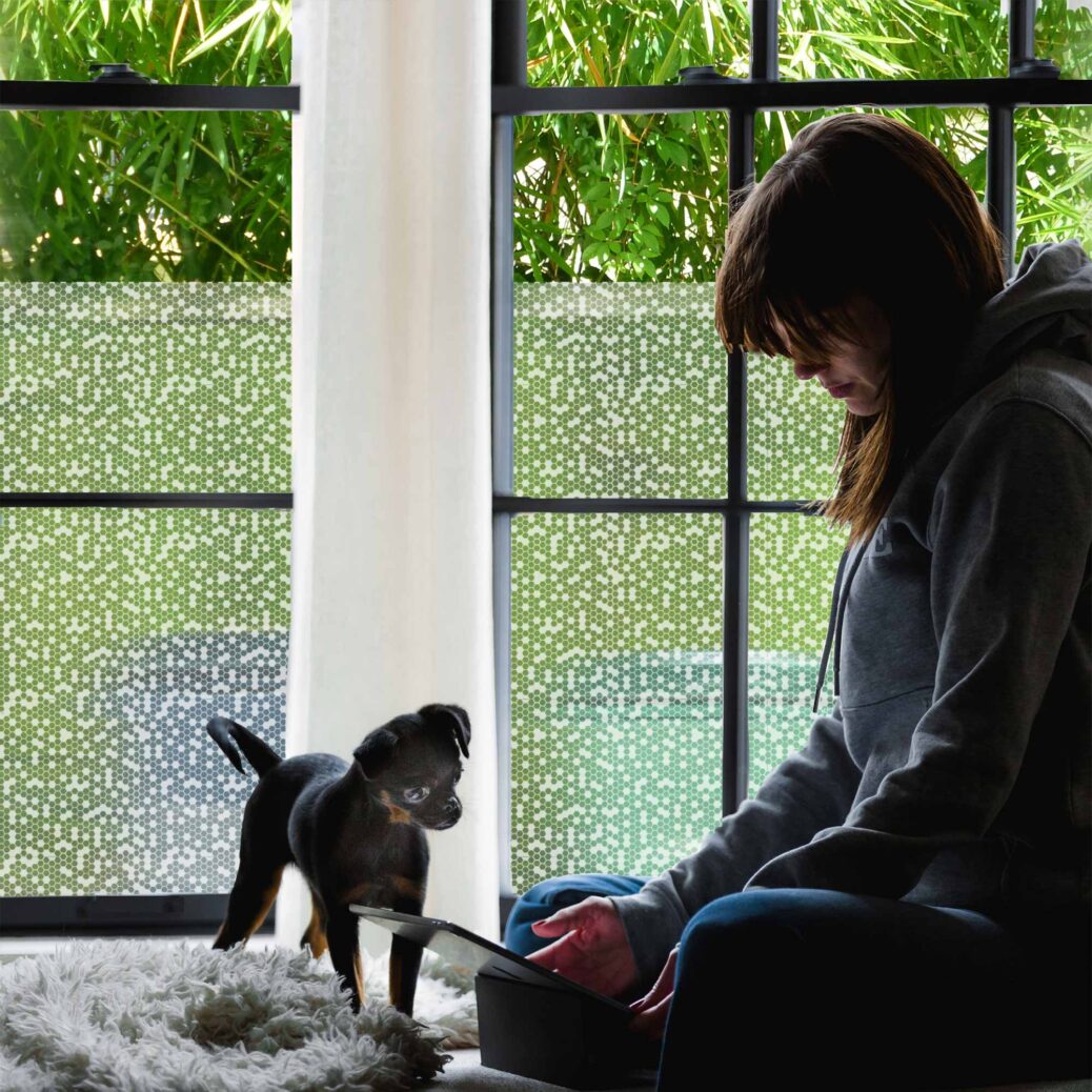 Pixel Privacy Window Film - StickPretty